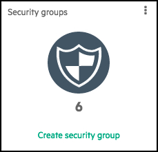 Security Groups icons